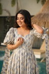Devi Vol 9 By Aaya Cambric Cotton Readymade Gown Wholesale Clothing Distributors In India